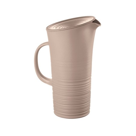 Pitcher with Lid Taupe - Tierra