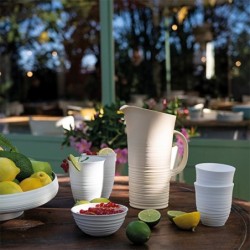Pitcher with Lid Clay - Tierra