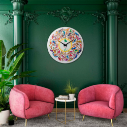 Reloj de Pared Nature Time Multicolor - Home