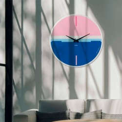 Wall Clock Lagoon Assorted - Home