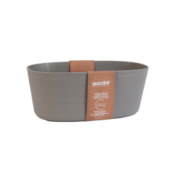 Small Multiple Plant Pot Holder Taupe - Tierra