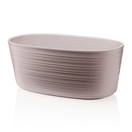 Large Multiple Plant Pot Holder Taupe - Tierra