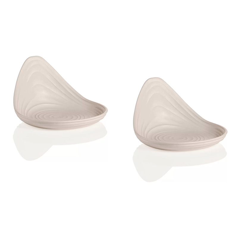CONJUNTO DE 2 PRATOS PARA SNACK BRANCO
