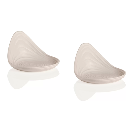 CONJUNTO DE 2 PRATOS PARA SNACK BRANCO