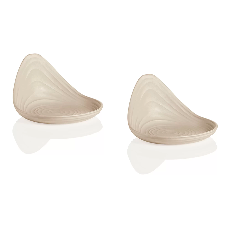 Juego de 2 Platos para Snacks Arcilla - Tierra Juego de 2 Platos para Snacks Arcilla - Tierra