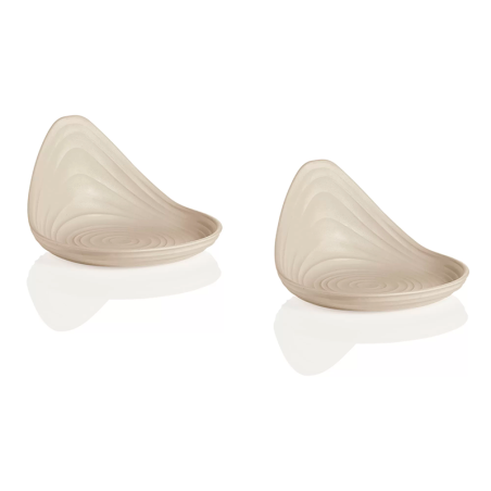 Juego de 2 Platos para Snacks Arcilla - Tierra