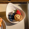 Set of 2 Snack Dishes Clay - Tierra