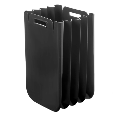 Waste Recycling Bin Black - Eco Packly