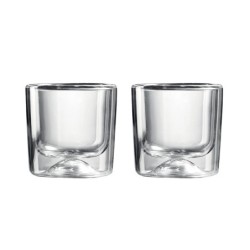 Set of 2 Double Wall Thermo-Glasses - Gocce