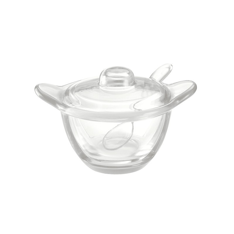 Parmesan Server/Preserve Jar/Sugar Bowl Clear - Gocce