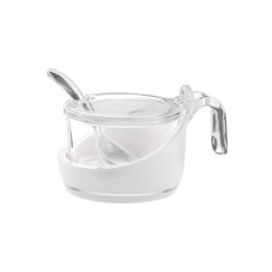 Açucareiro com Colher Transparente - Grace