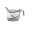 Sugar Bowl with Teaspoon Grey - Grace