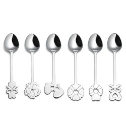CONJUNTO DE 6 COLHERES PEQUENAS