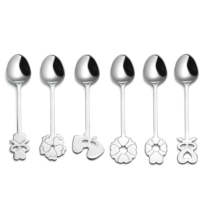 CONJUNTO DE 6 COLHERES PEQUENAS