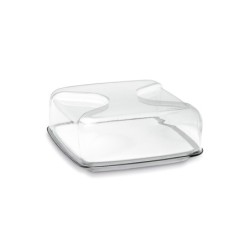 Square Cheese Dish Grey - Gocce