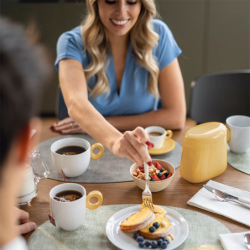 FRASCO PARA CAFÉ 250G AMRELO MOSTARDA