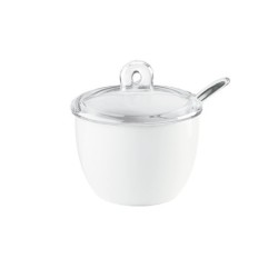 Açucareiro com Colher Transparente - Gocce