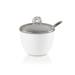 AÇUCAREIRO COM COLHER GOCCE CINZENTO
