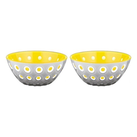 Set of 2 Bowls 12cm Yellow/Grey - Le Murrine