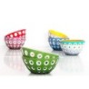 Juego de 2 Cuencos 12cm Arena/Blanco/Verde - Le Murrine