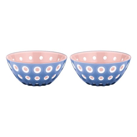 Set of 2 Bowls 12cm Pink/White/Blue - Le Murrine