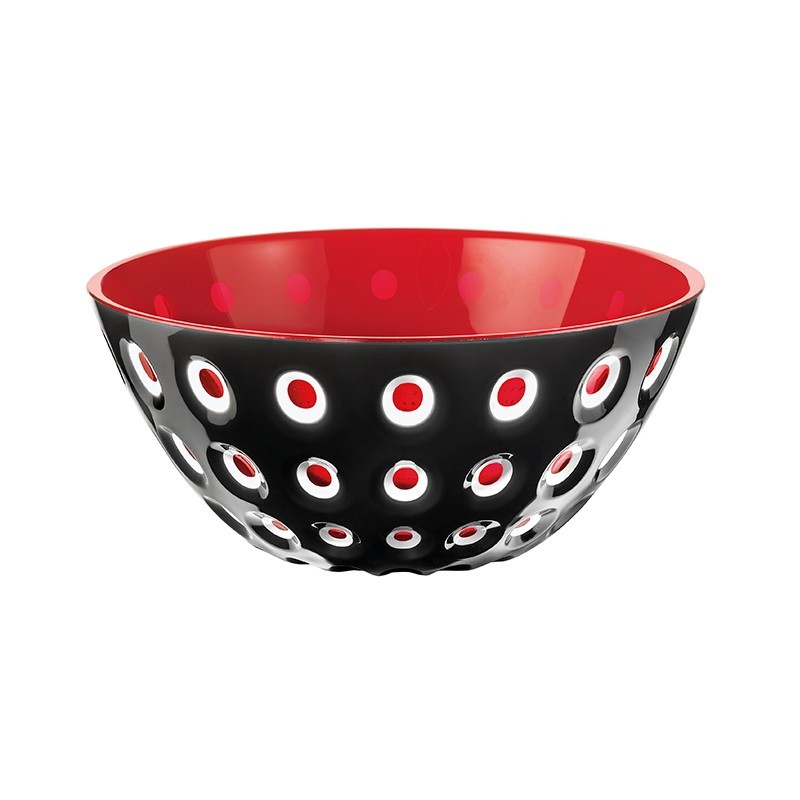 Taça Ø20cm Preto/Branco/Vermelho - Le Murrine