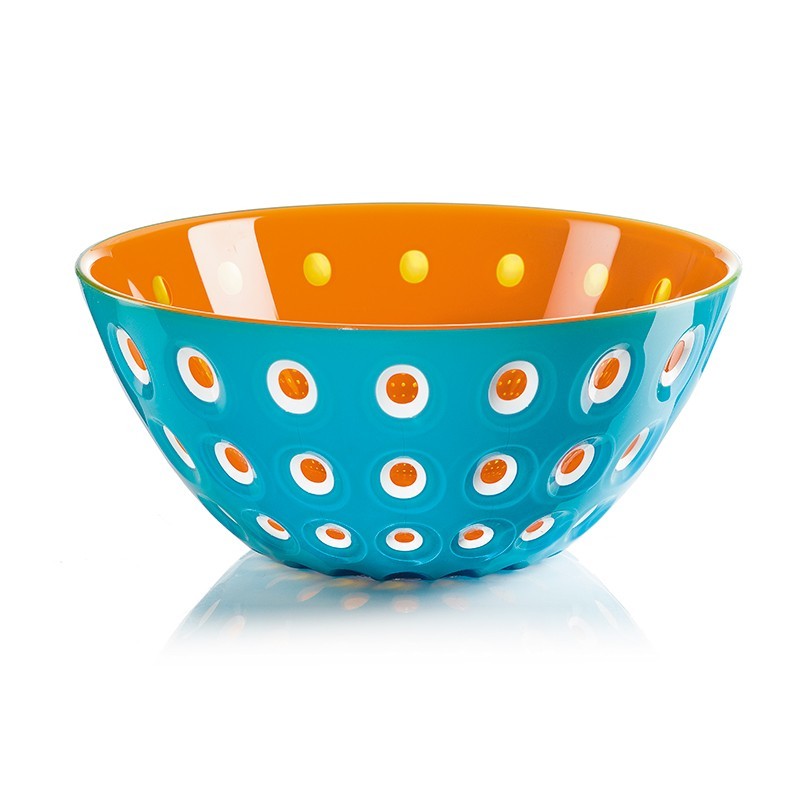 Cuenco Ø25cm Azul/Blanco/Naranja - Le Murrine