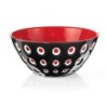 Bowl Ø25cm Black/White/Red - Le Murrine