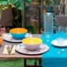 TAÇA Ø20 "MY FUSION"- AZUL/BRANCO/LARANJ