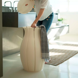 Contenedor de Ropa Blanco Reciclado Ninfea - Home