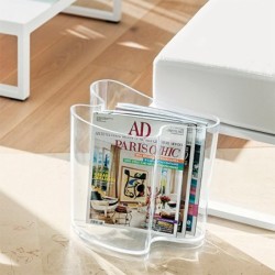 Isola Magazine Holder Clear - Home
