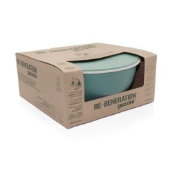 Recipiente Hermético Redondo 1,8L Verde Salva - Re-Generation