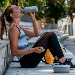 Drinks Bottle 600ml Grey - Re-Generation