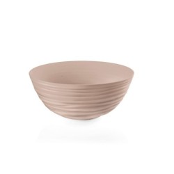 L Bowl with Lid Taupe - Tierra