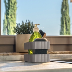 Cutlery Drainer Grey - Dry&Safe