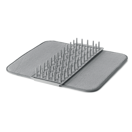 Dish Drainer with Mat Grey - Dry&Safe