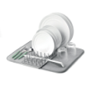 Dish Drainer with Mat Grey - Dry&Safe