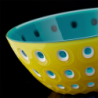 Set of 2 Bowls Ø12cm Yellow, White and Aquamarine - Le Murrine