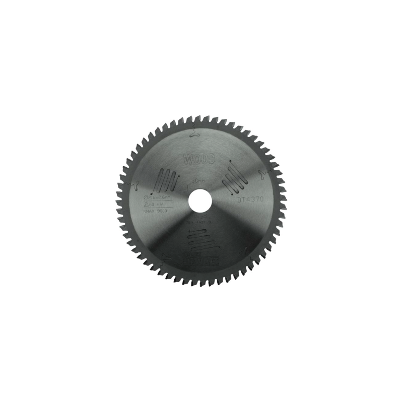 Serra circular estacionária de corte de qualidade DeWalt (216mm x 30mm x 60D) Serra circular estacionária de corte de qualidade DeWalt (216mm x 30mm x 60D)