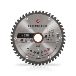 Hoja de Sierra Circular Madeira Dura/MDF Ø216X30 Z4 CHEMITOOL CUTTING