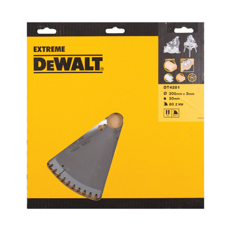 Serra circular estacionária para corte em madeira  DeWalt (300mm x 30mm x 80D)