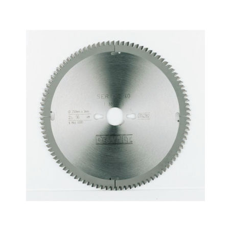 Serra circular estacionária para corte em madeira  DeWalt (250mm x 30mm x 96D)