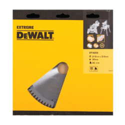 DeWalt construction blade wood cutting (216mm x 30mm x 80D)