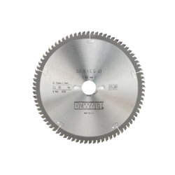 Serra circular estacionária para corte em madeira  DeWalt (250mm x 30mm x 80D)
