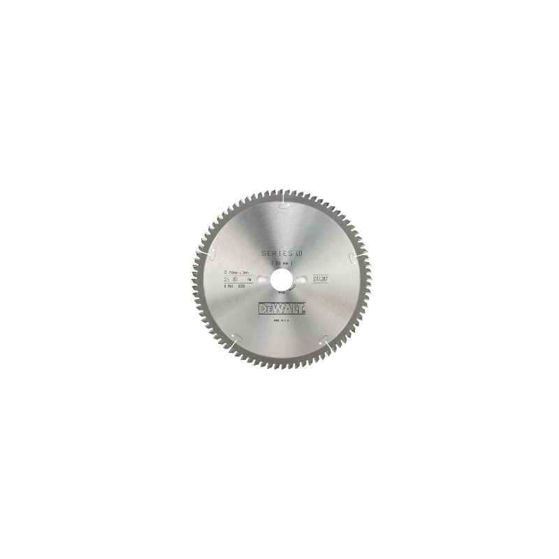 Serra circular estacionária para corte em madeira DeWalt (250mm x 30mm x 80D) Serra circular estacionária para corte em madeira DeWalt (250mm x 30mm x 80D)