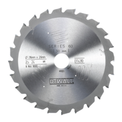 DeWalt Construction blade for general cuts  (216mm x 30mm x 24T)
