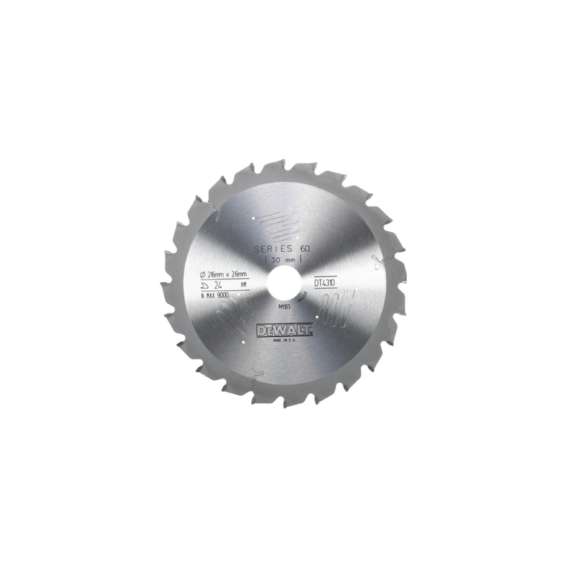 Serra circular estacionária para uso geral DeWalt (216mm x 30mm x 24D) Serra circular estacionária para uso geral DeWalt (216mm x 30mm x 24D)