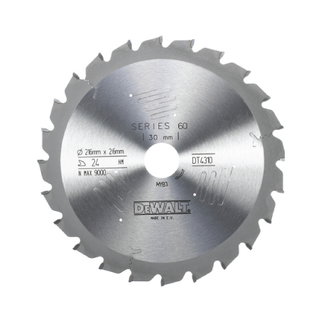 Serra circular estacionária para uso geral DeWalt (216mm x 30mm x 24D)