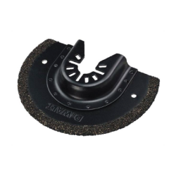 Lâmina de serra segmentada de carboreto para corte rápido em azuleijo para multi-ferramenta oscilante DeWalt (3mm)