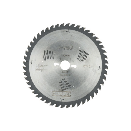 Serra circular estacionária de corte de qualidade  DeWalt (260mm x 30mm x 60D)